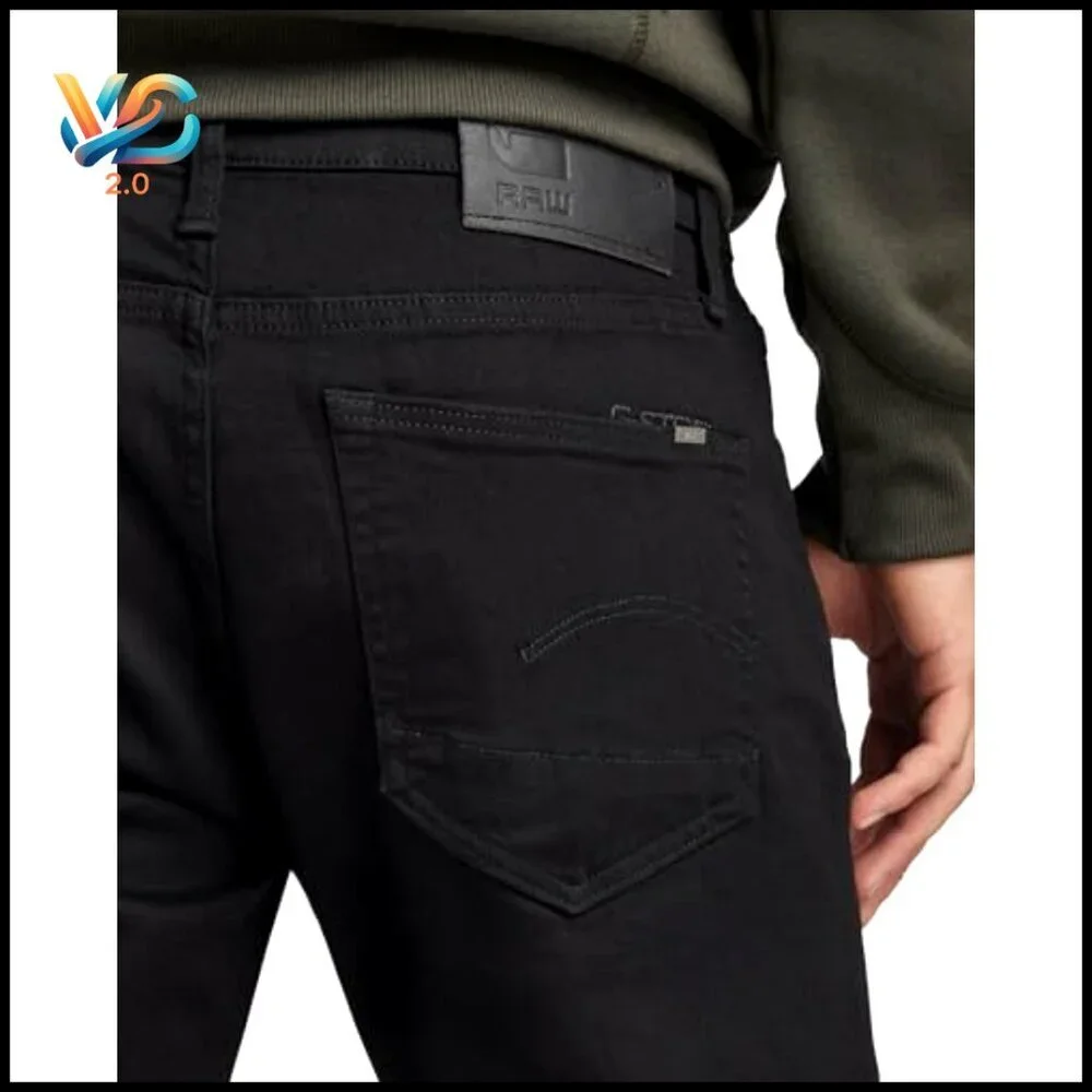 Slim Fit Jeans Classic Minimal‎ Stretch Sustainable Denim Mid Rise